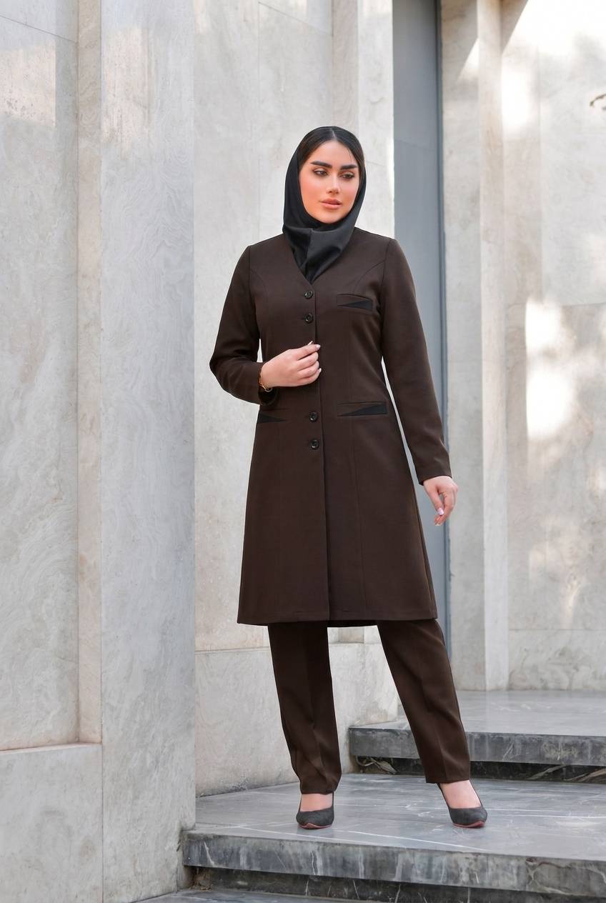 ست مانتو شلوار اداری زنانه