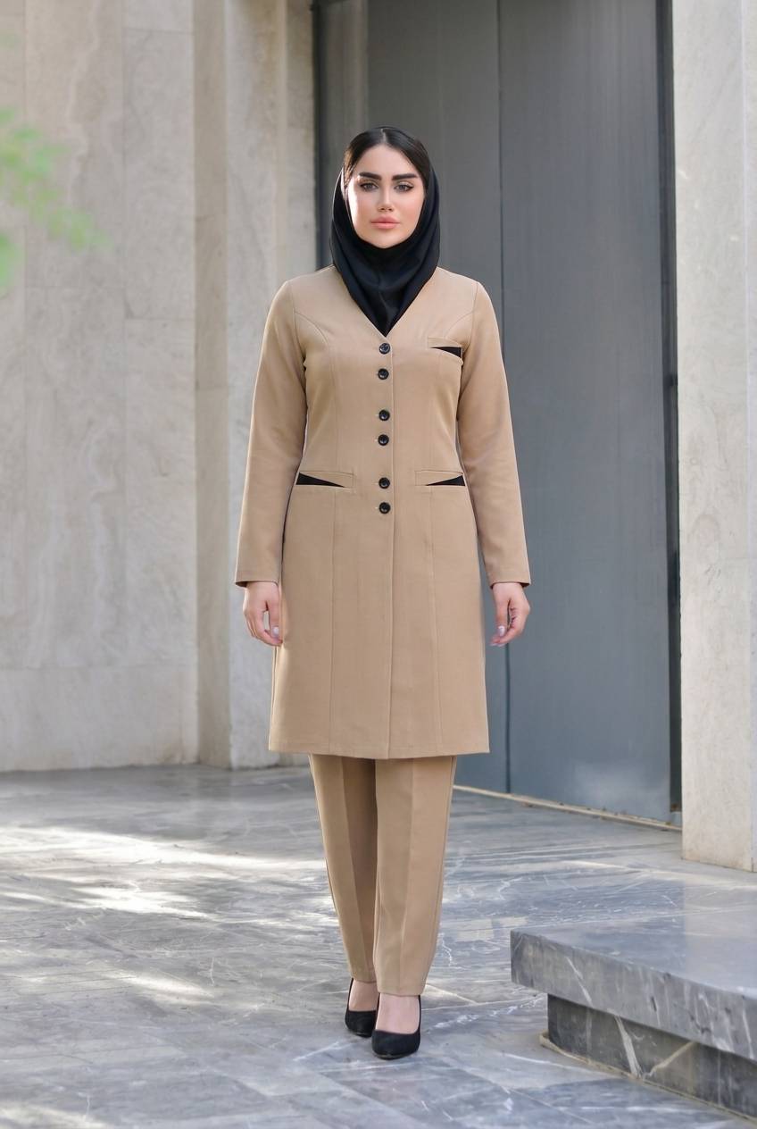 ست مانتو شلوار اداری زنانه