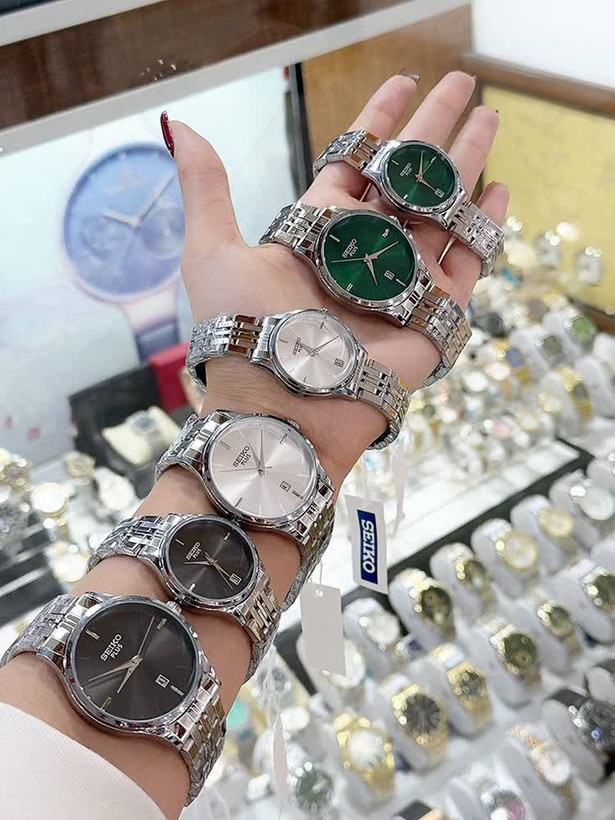 ساعت مچی ست زنانه مردانه مارک سیکو استیل رنگ ثابت