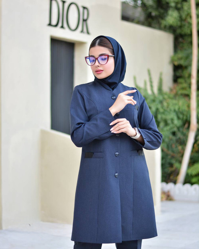 مانتو شلوار اداری زنانه