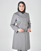 ست مانتوشلوار اداری خوشه پارچه فاستونی سایزبندی ۳۸/۵۲